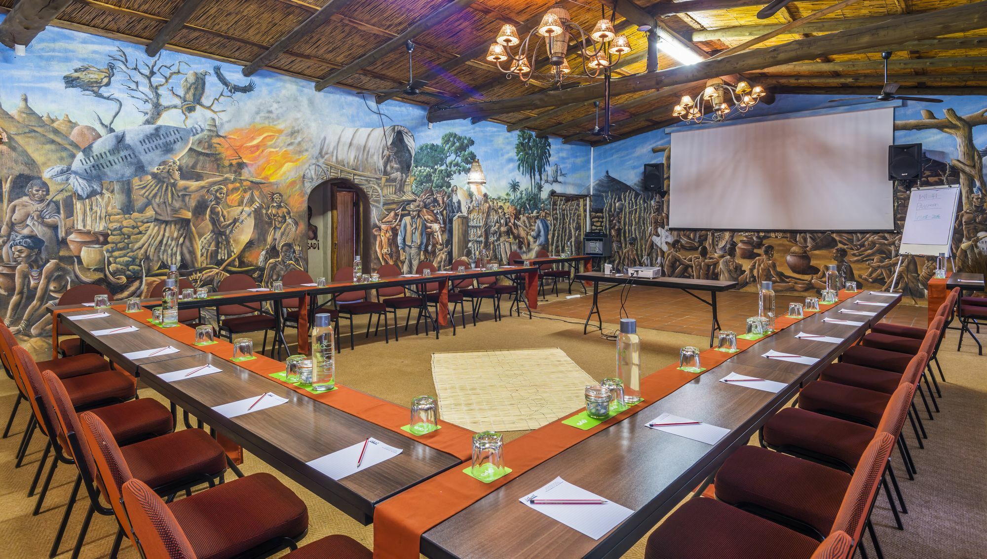 aha Lesedi African Lodge&Cultural Village Broederstroom Extérieur photo
